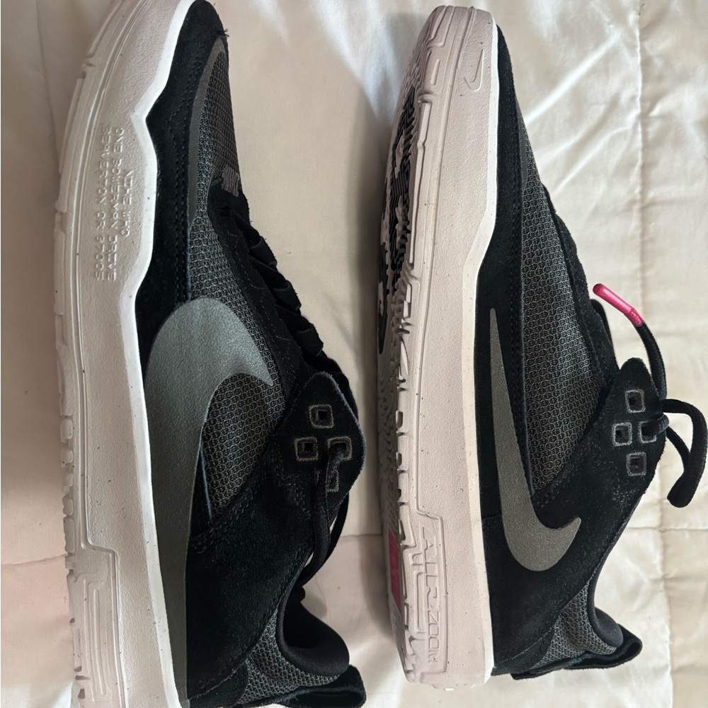 Nike Black and Pink Athletic Shoes